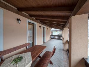Χώρος καθιστικού στο Vila Bovec Sunrise apartment with balcony