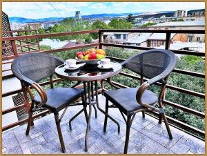 Balkoni atau teres di Hotel Orion Tbilisi