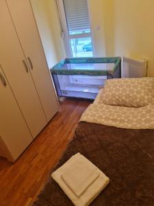 Letto o letti in una camera di Studio BM