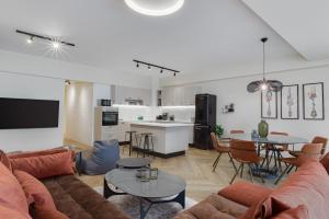 Posezení v ubytování Acropolis Premium Residence