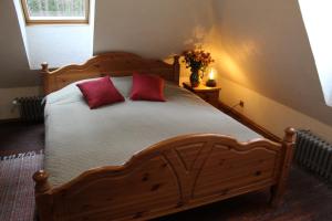 Ein Bett oder Betten in einem Zimmer der Unterkunft Gungas