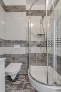 Koupelna v ubytování Apartmani Zaja