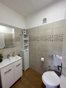 Kúpeľňa v ubytovaní Apartmani Pavat