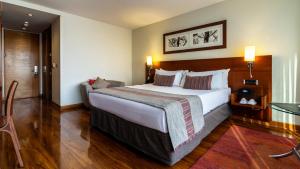 1 dormitorio con 1 cama grande en una habitación en Select by Time, en Santiago
