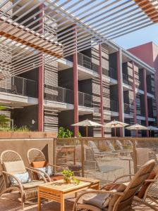 Balkón nebo terasa v ubytování East Austin Hotel