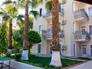 Budova, kde se aparthotel nachází