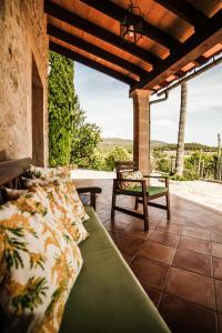 Balkón nebo terasa v ubytování Finca Rural Son Rabassa