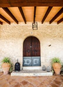 Posezení v ubytování Finca Rural Son Rabassa