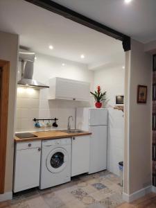 Kuchyň nebo kuchyňský kout v ubytování Acogedor Apartamento Centro Historico + 8 fotografií