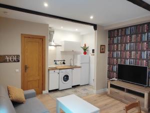 Kuchyň nebo kuchyňský kout v ubytování Acogedor Apartamento Centro Historico