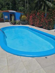 Bazén v ubytování Puerto Vargas lodge nebo v jeho okolí