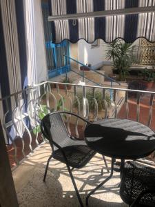 En balkong eller terrass på YourHome - La Meta Perfetta Rooms&Spa
