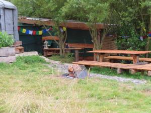 Annies Land Wales super insulated Fire Yurt