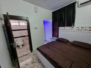 Voodi või voodid majutusasutuse CG Apartments toas