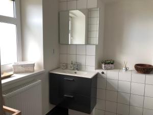 Koupelna v ubytování Apartmán DUO Plešivec