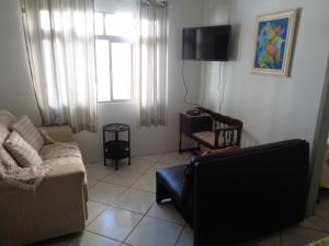 Posezení v ubytování Casa Geminada em Jurerê