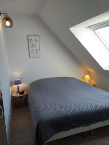 Postel nebo postele na pokoji v ubytování Maison, 2 chambres, 400m de la plage.