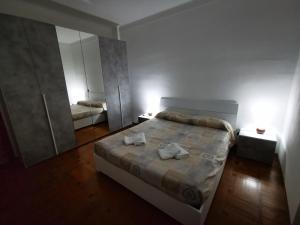 Łóżko lub łóżka w pokoju w obiekcie Casa Buena Vista