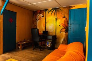 Zona d'estar a Parcerito's Hostel