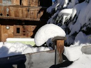 Holzfällerhaus Melkstatt v zime