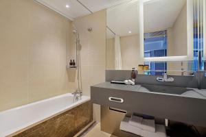 Phòng tắm tại Hotel Alexandra