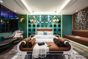 O zonă de relaxare la Norway Forest Motel - Wen Chuang Branch