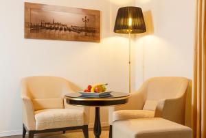 O zonă de relaxare la Business Hotel First