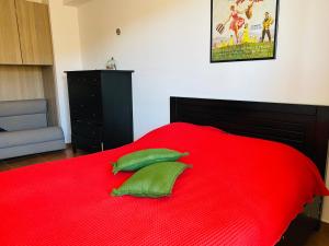 Postel nebo postele na pokoji v ubytování Apartment in Penta Invest Building