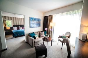 Ruang duduk di Park Hotel Winterthur