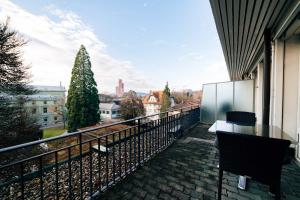 Balkoni atau teres di Park Hotel Winterthur