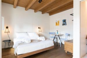 מיטה או מיטות בחדר ב-Casa Badia Bed & Breakfast