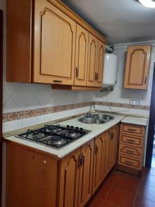Kuchyň nebo kuchyňský kout v ubytování Casa Lucrecia + 3 fotografie