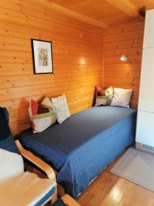 Postel nebo postele na pokoji v ubytování Ferienwohnung Brittenberg Alpaka