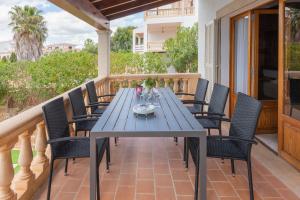 Patio alebo iná vonkajšia časť ubytovania Buenavista