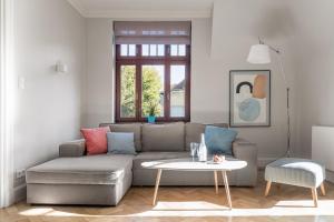 Posedenie v ubytovaní Sanhaus Apartments - FANTAZJA - Apartament z dwoma balkonami - 100 m2