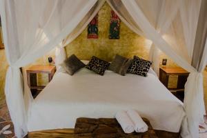 Postel nebo postele na pokoji v ubytování Mandala Thai + 31 fotografií