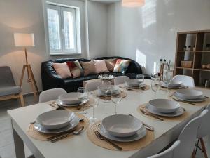 Oleskelutila majoituspaikassa Apartmány Břachovna