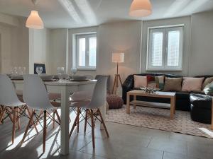 Oleskelutila majoituspaikassa Apartmány Břachovna