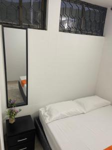Cabaña Gaia Rodadero客房内的一张或多张床位