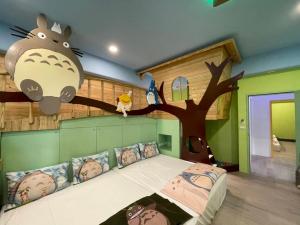 Postelja oz. postelje v sobi nastanitve Kids Fun B&B