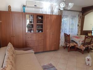 Posezení v ubytování Ágnes Apartman