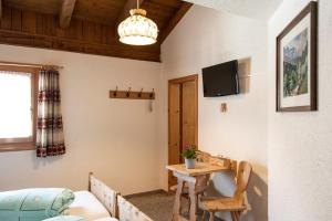 TV a/nebo společenská místnost v ubytování Alpina Hotel-Apartments