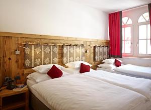 Katil atau katil-katil dalam bilik di Ciasa Mancin Suite-Apartments