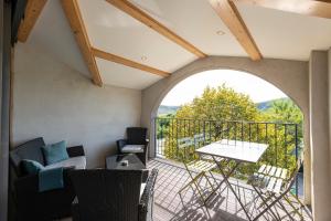 Μπαλκόνι ή βεράντα στο Appartement 4/6 places Sud Ardèche