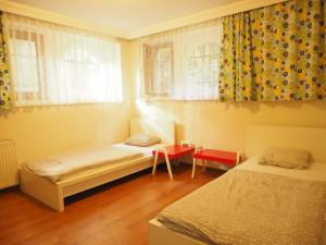 Letto o letti in una camera di Deeps Hostel Ankara