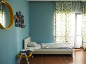 Letto o letti in una camera di Deeps Hostel Ankara