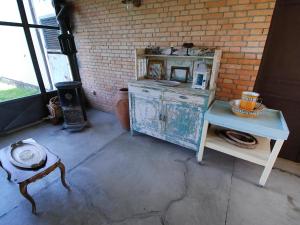 Dapur atau dapur kecil di Holiday Home Busani by Interhome
