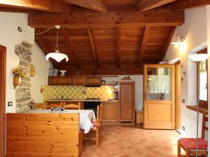 Kuchyňa alebo kuchynka v ubytovaní Apartment Maso Marini - Appartamento Volpe by Interhome
