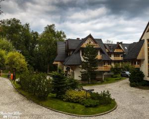Budova, v ktorej sa apartmánový hotel nachádza