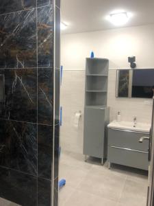 Koupelna v ubytování Apartament Telkom 1